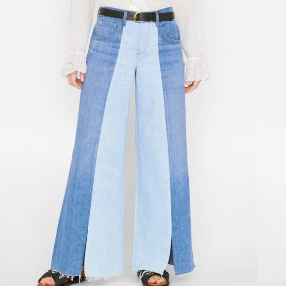 Frame Denim Denim - FRAME Split Seam Wide Denim - Size 30